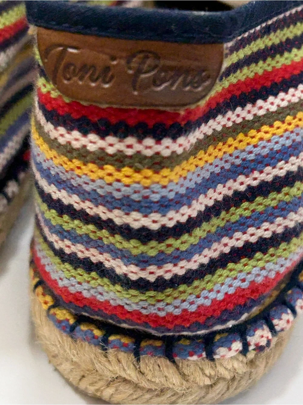 Toni Pons Women’s US 10/ EU 41/ Men’s Size 8 US/ EU 41 Espadrilles Multicolor